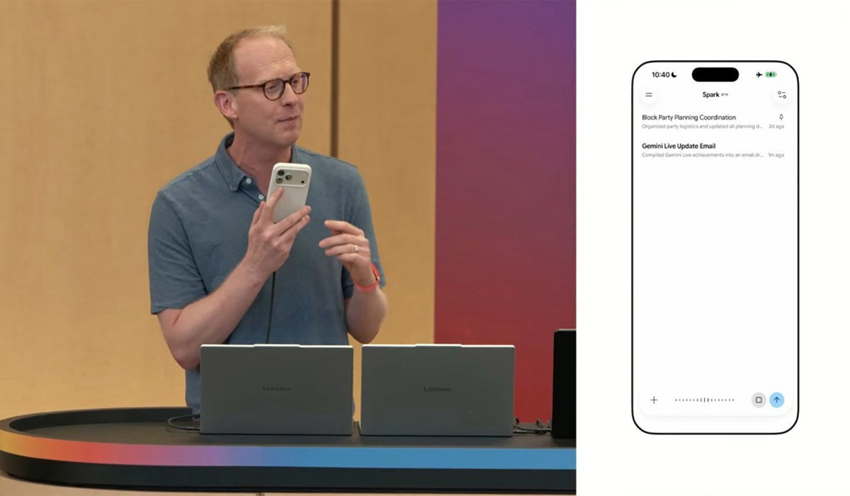 Google Chief Uses iPhone 17 Pro During Gemini Spark Demo, Deliberate?
