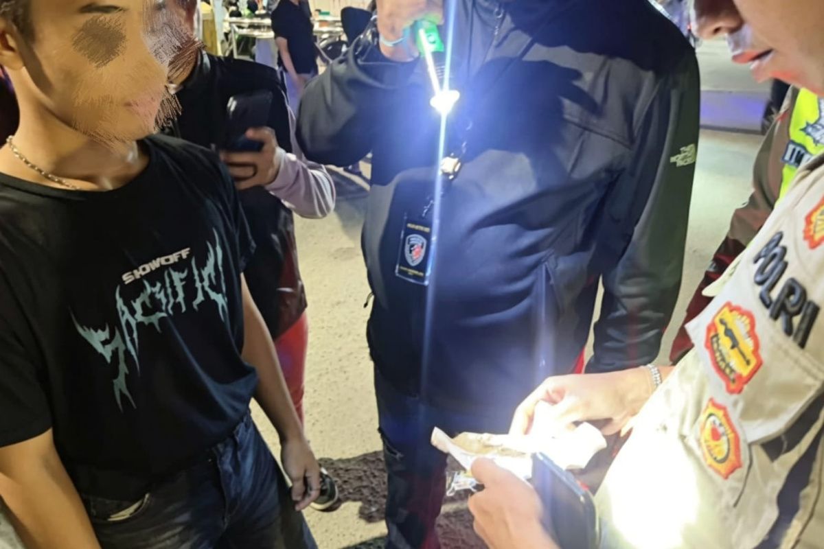 Central Jakarta Police Conduct Raids to Foil Criminal Activity