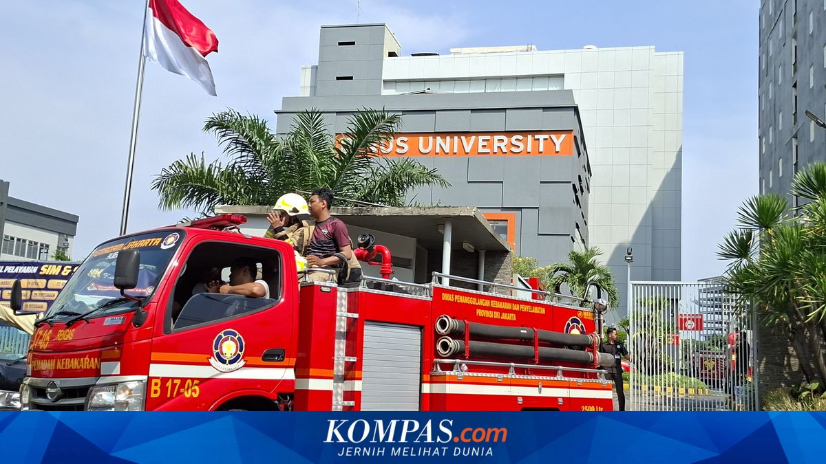 Binus Anggrek Fire: Firefighters Struggle to Locate the Fire Source