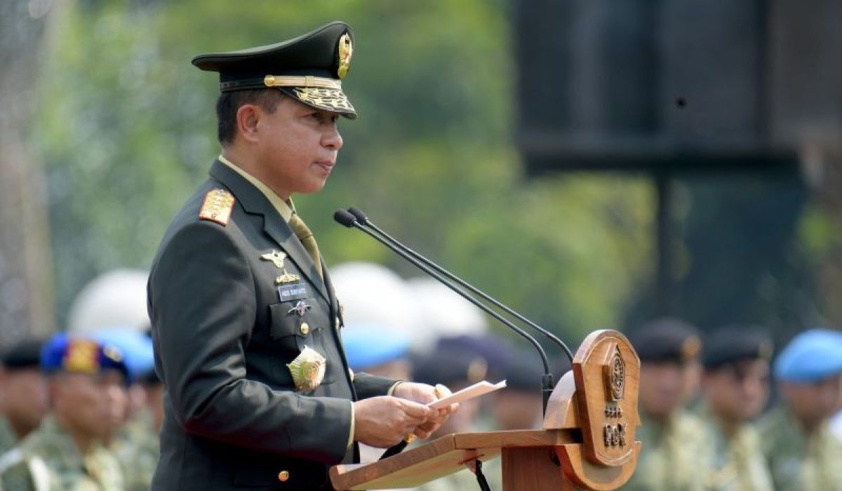 TNI Commander Dispatches 744 Garuda Contingent Troops to Lebanon