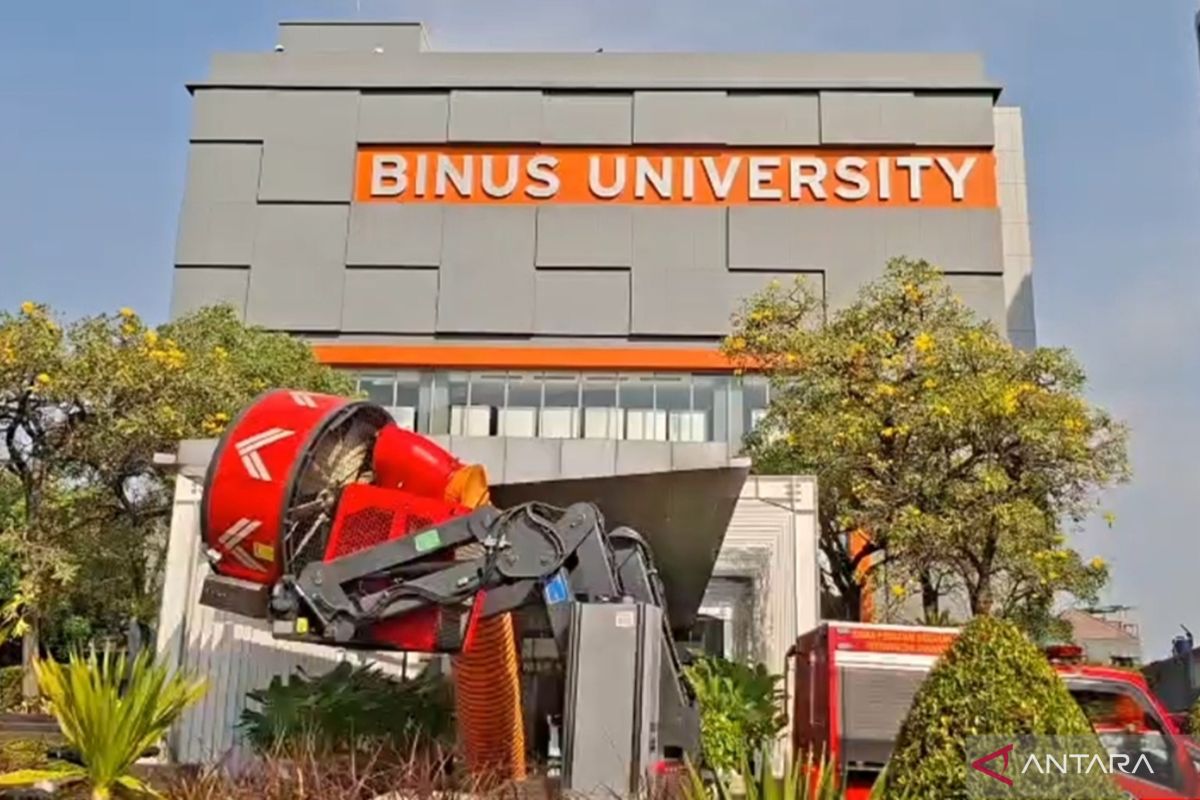 Binus Kemanggisan Campus Auditorium Catches Fire, Lectures Moved Online