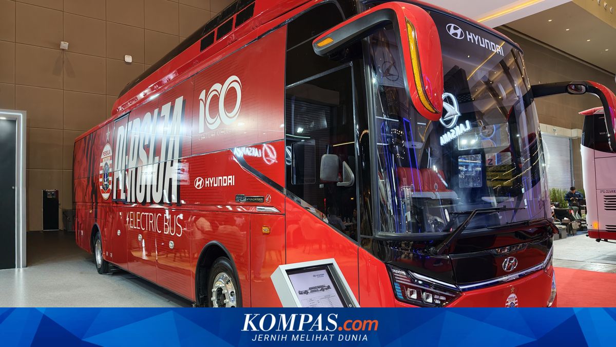 Persija's Squad Officially Adopts an Electric Bus – Here's What It Looks Like