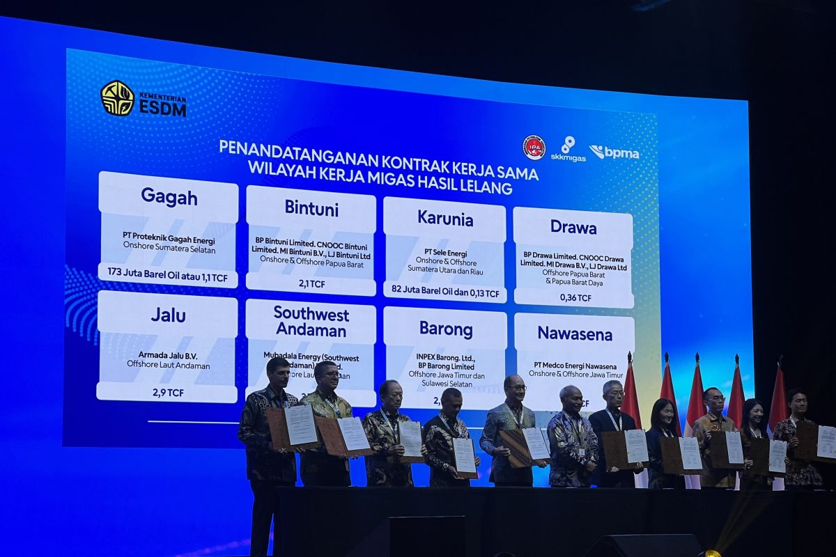 BP signs three production sharing contracts in Indonesia