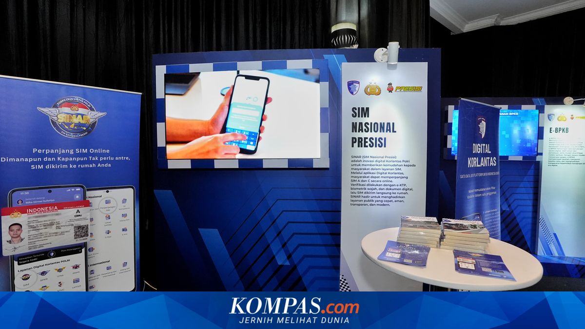 Polri’s Traffic Corps Launches Digital Driving Licence