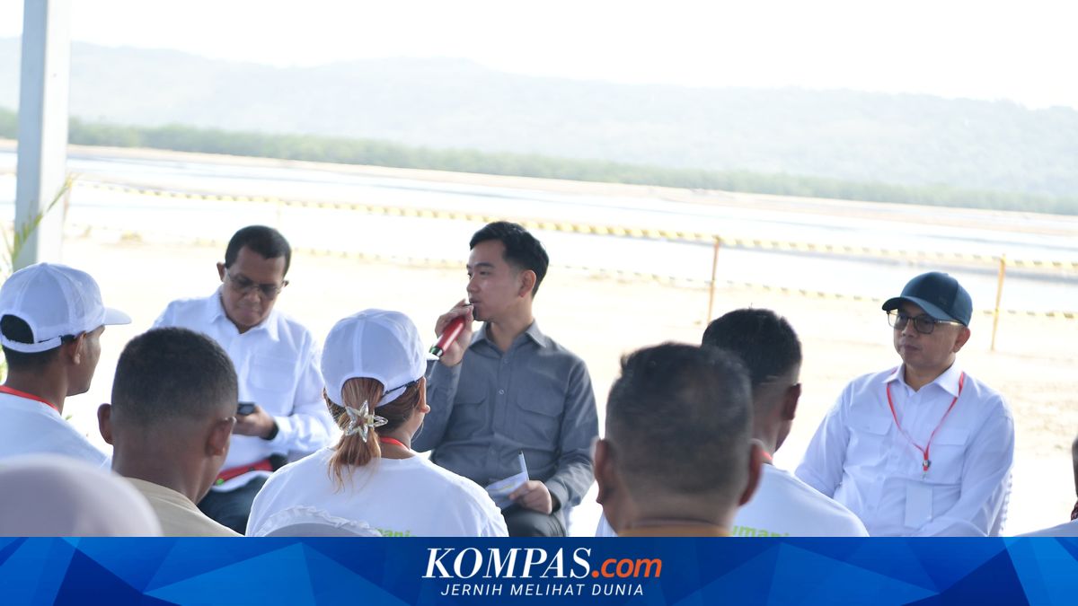 Gibran Aims for Rote Ndao Salt Industry to Create Jobs and Boost Welfare