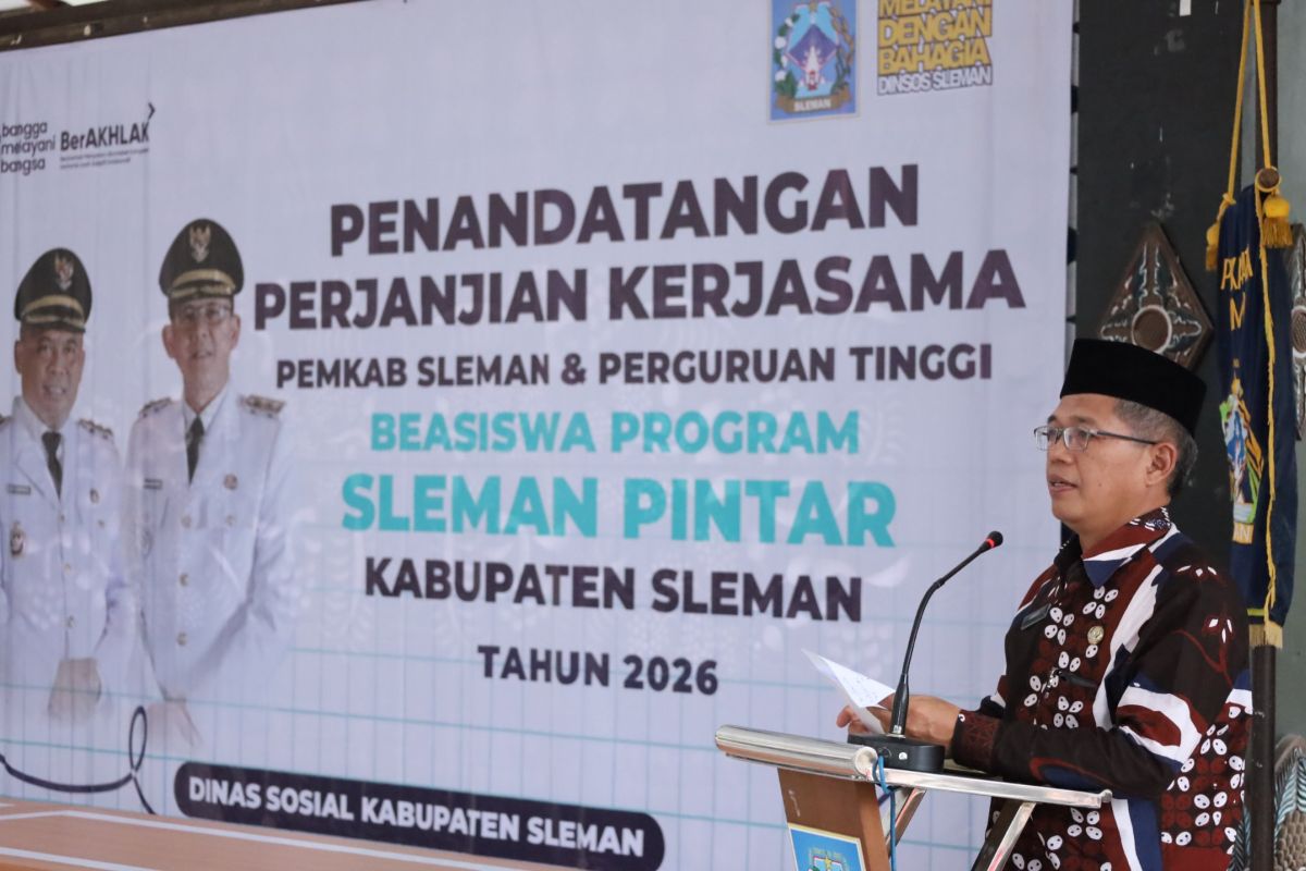Sleman Regency teams up with 34 higher education institutions for scholarship programme