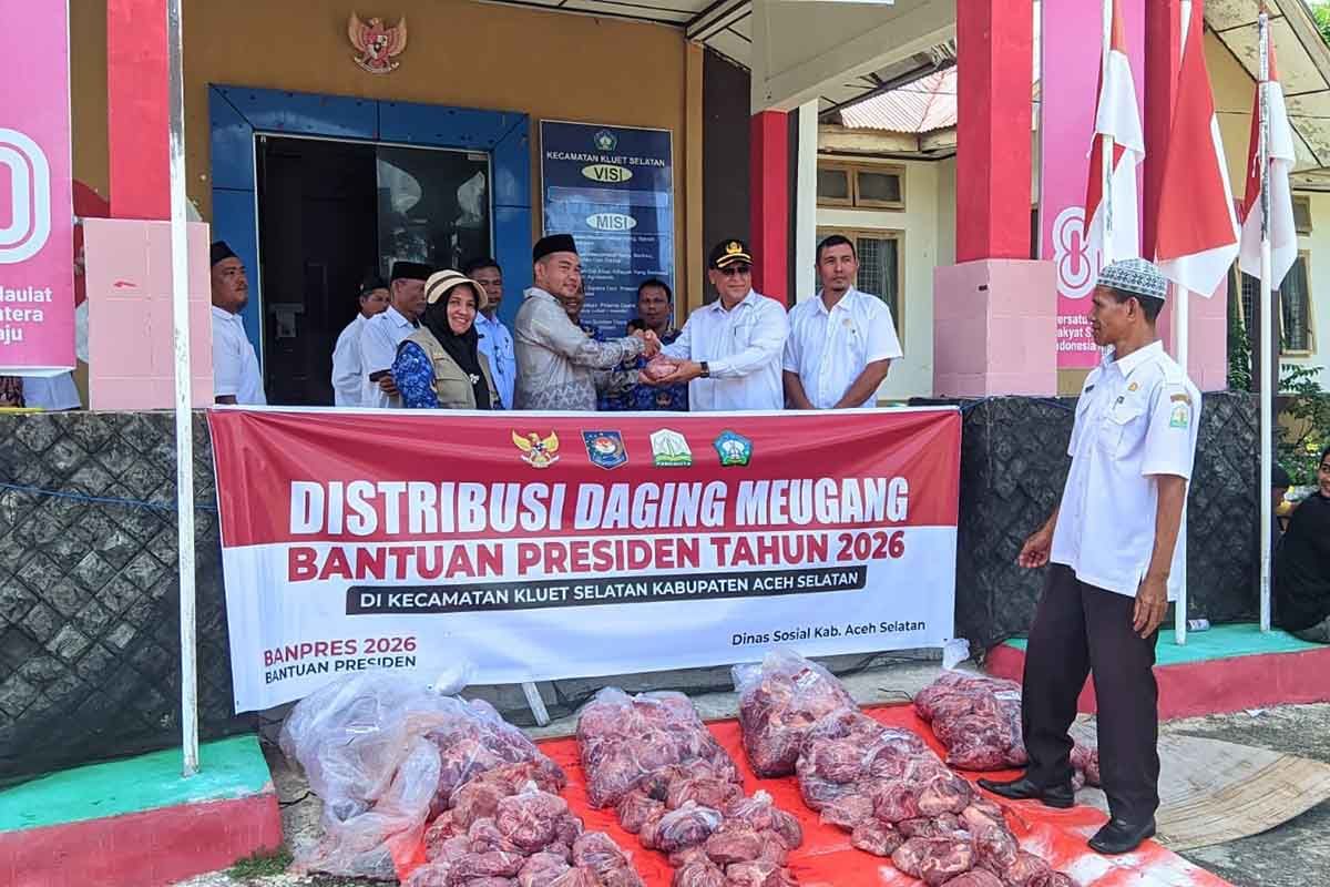 South Aceh Regency Distributes President's Beef Aid