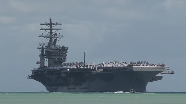 Terrifying! What’s on board the USS Nimitz deployed to the Caribbean