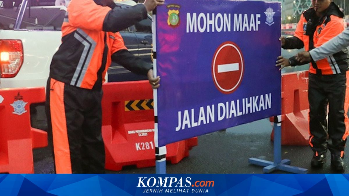 Detours on Several Jakarta Roads on 24 May 2026, Check the Locations