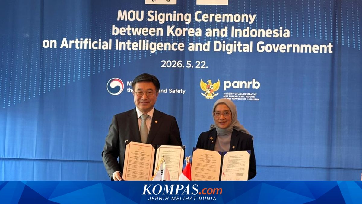 Indonesian Government and Republic of Korea Sign Agreement to Strengthen Digital Government