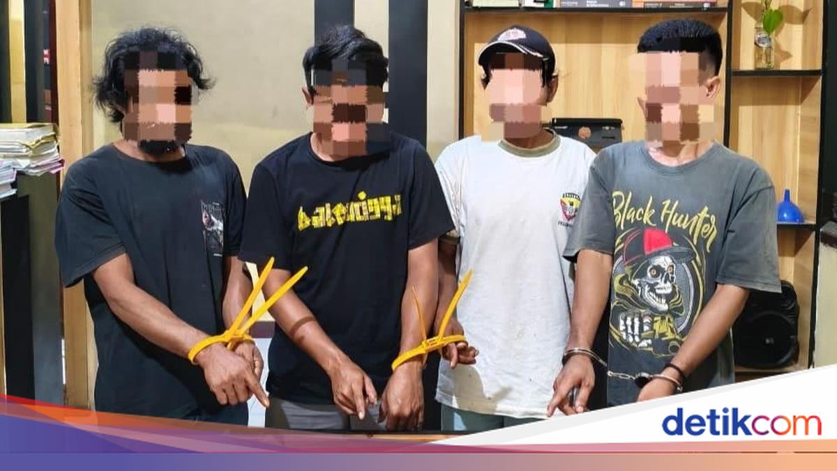 Four Suspected Drug Dealers in Bima Arrested During Meth Party