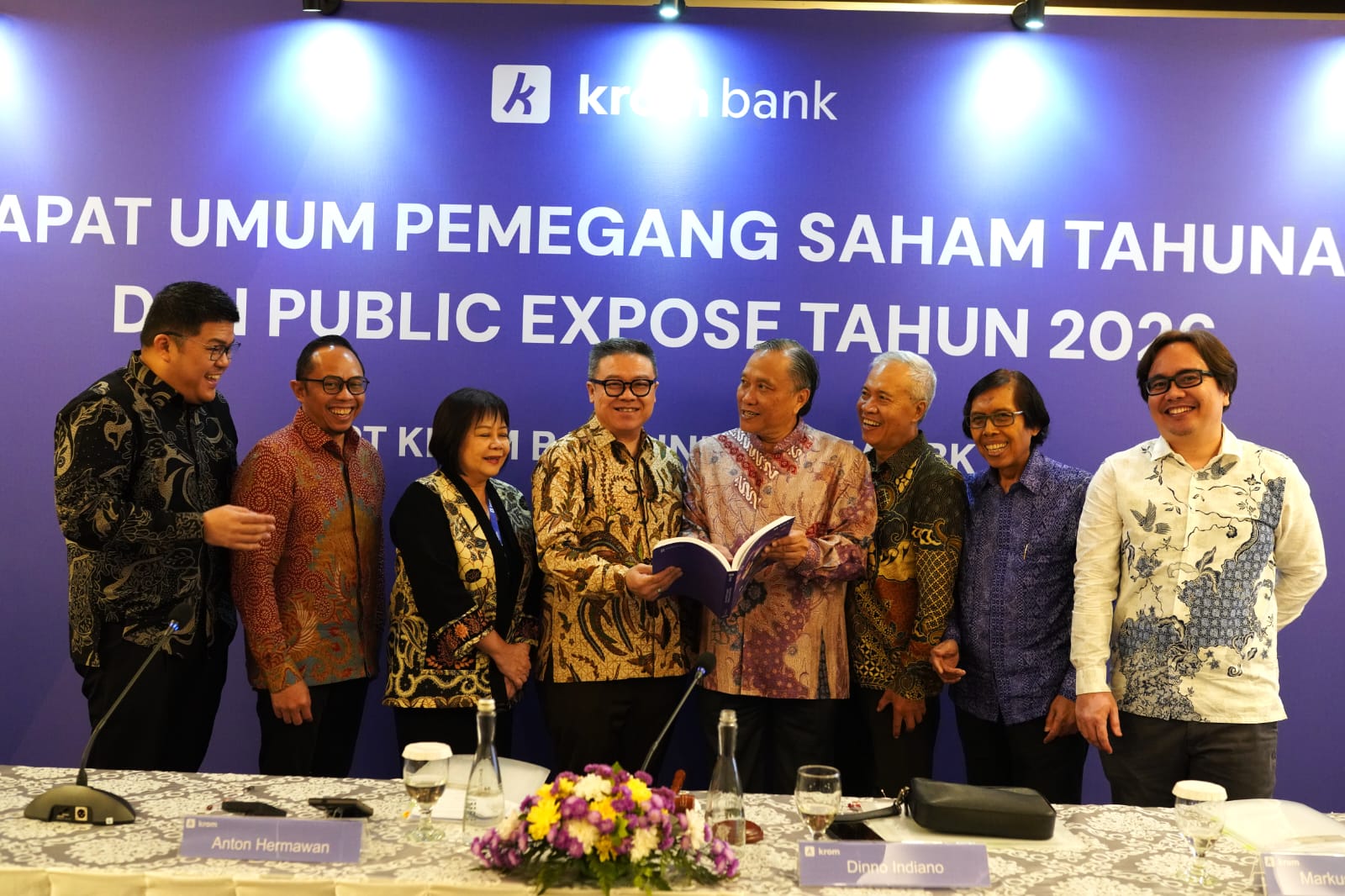Krom Bank Indonesia Tbk Shareholders Approve 2025 Profit to Be Retained Rather Than Paid as Dividends