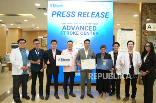 Siloam Dhirga Surya Medan Becomes Indonesia's First Private Hospital to Attain World Stroke Certification