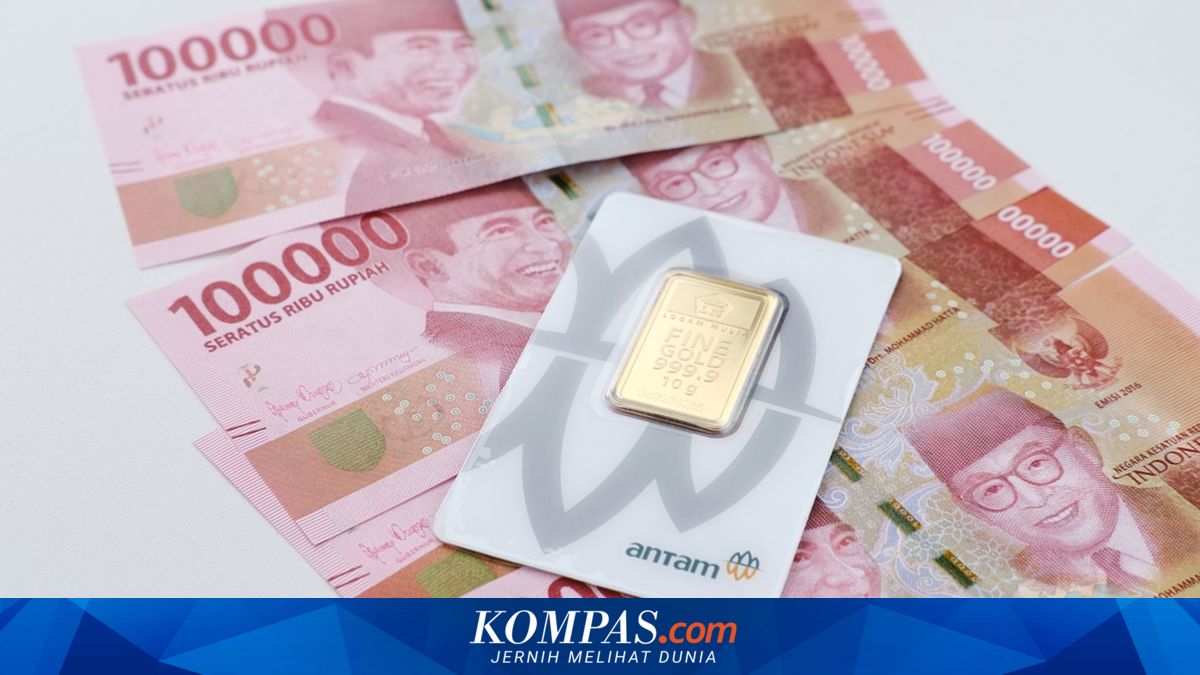 ANTAM Gold Price Today Falls Again by Rp 15,000 per Gram, Check the Latest List