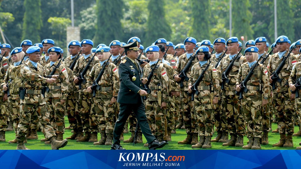 Message from the Indonesian National Armed Forces Commander to 744 Soldiers Departing for Lebanon
