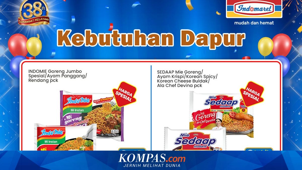 Indomaret Promo 14-27 May 2026: Discounts on a Range of Kitchen Essentials