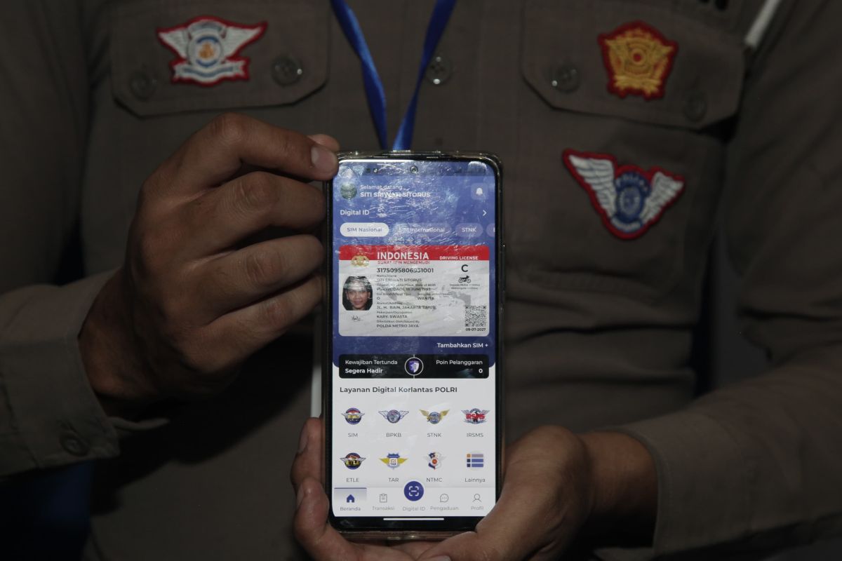 Korlantas Polri outlines the advantages of digital SIM