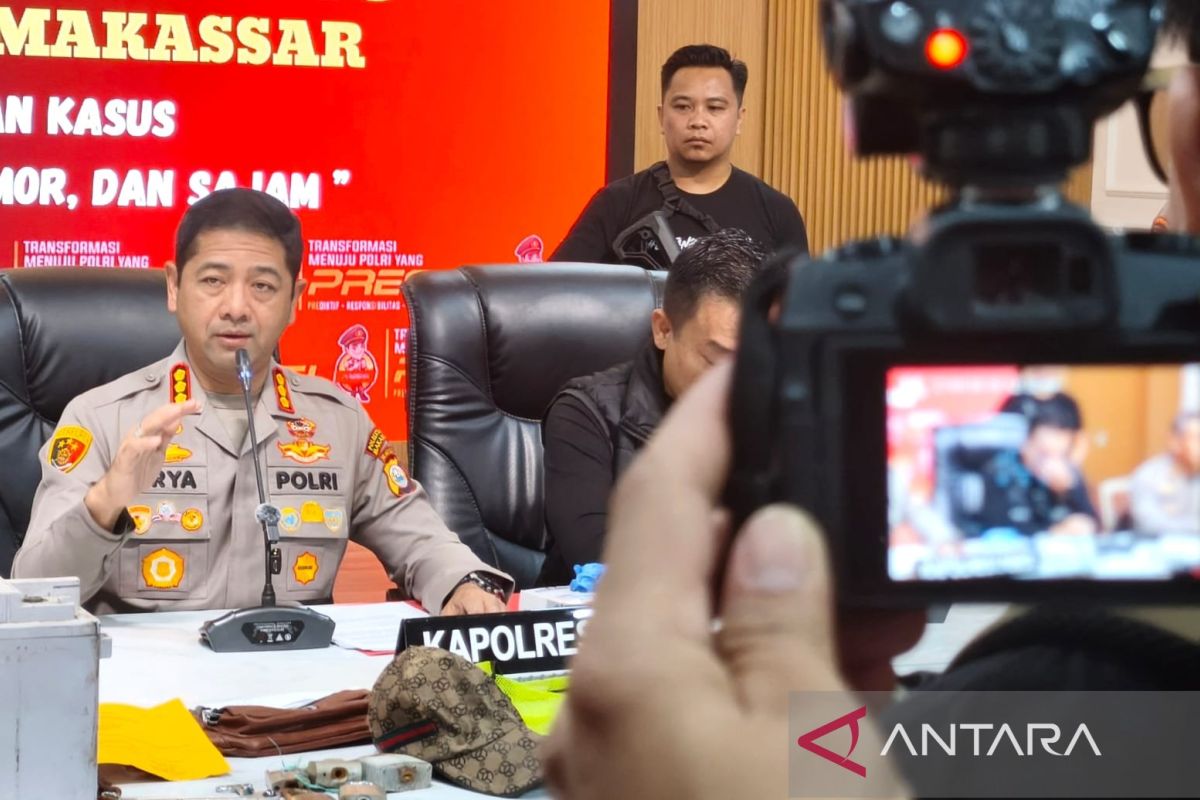 Makassar Metro Police Chief: Six Kilograms of Seized Sabu Potentially Endanger 36,402 People