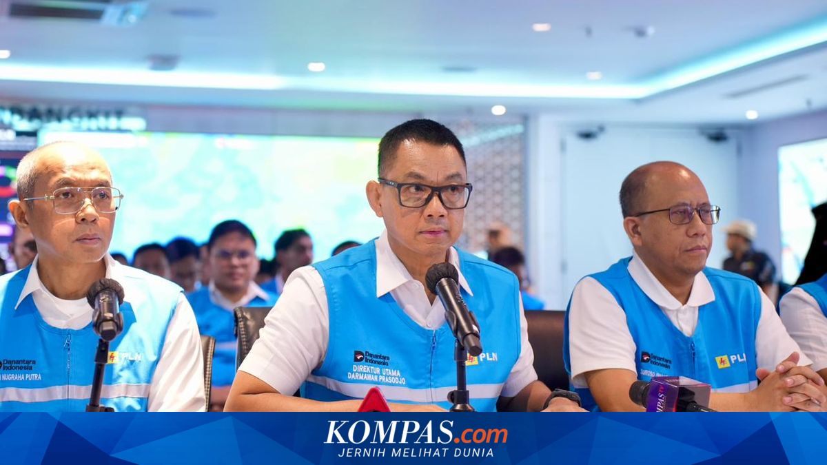 Power outage in Sumatra: PLN says 8.3 million customers back on supply