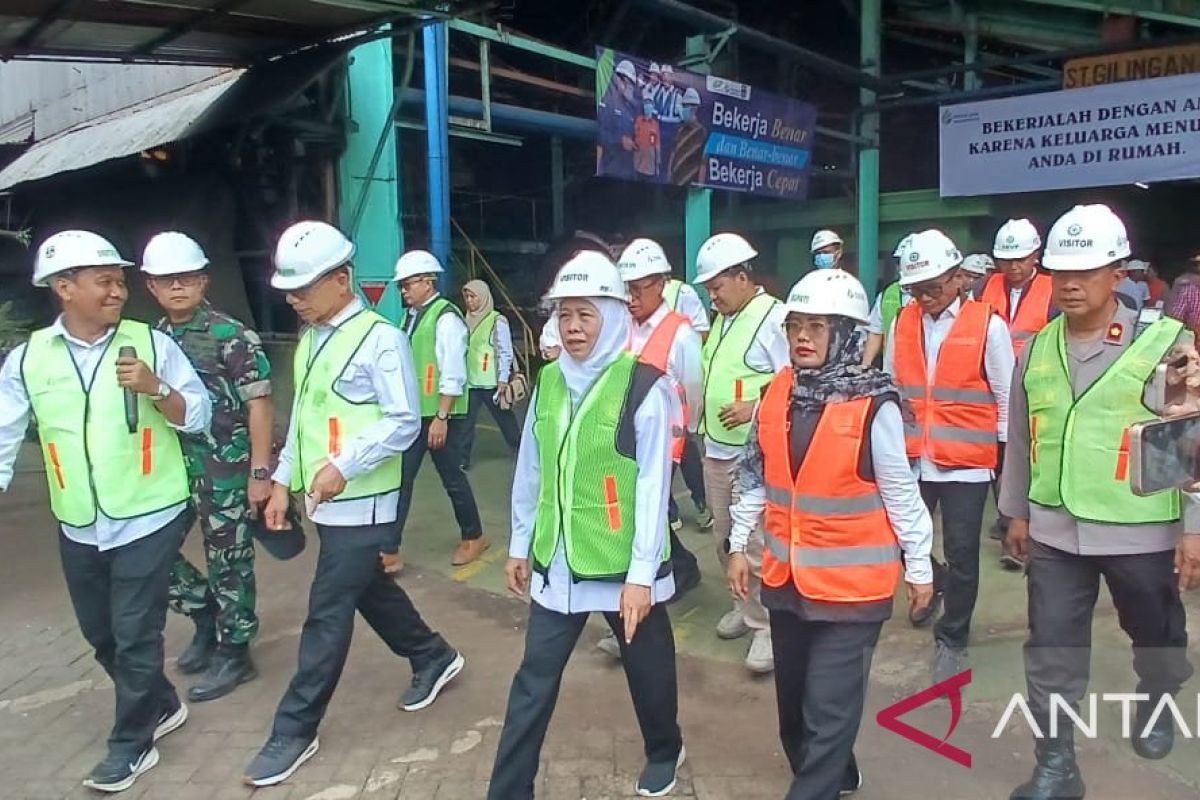 East Java Governor Visits Ngadirejo Sugar Factory to Support National Sugar Self-Sufficiency