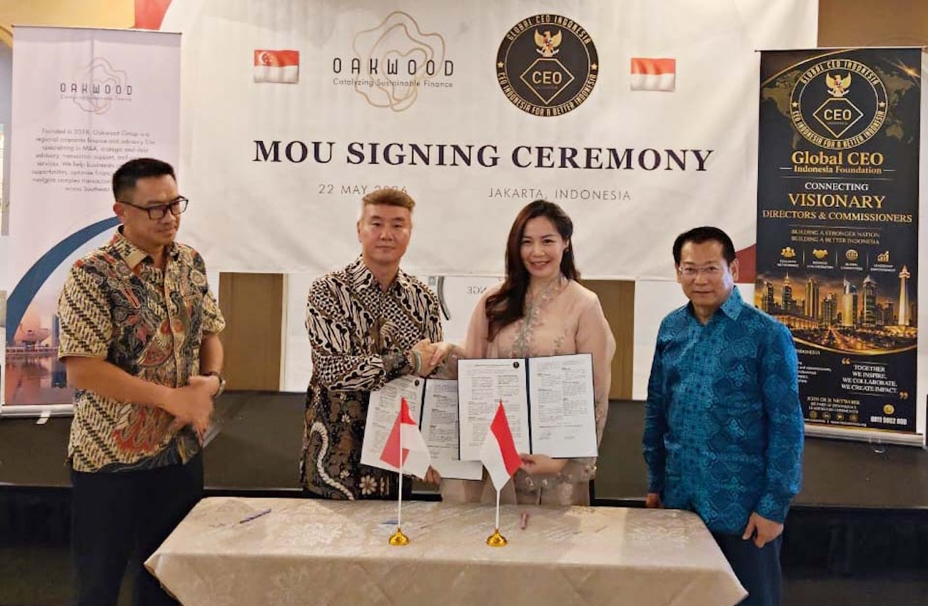 Oakwood Group and Global CEO Indonesia Collaboration Opens ASEAN Investment Opportunities
