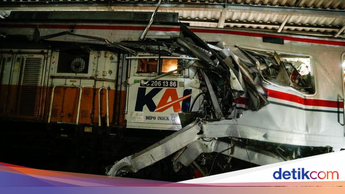 KNKT Reveals Cause of Train Collision between Commuter Train and Argo Bromo Intercity Train in Bekasi