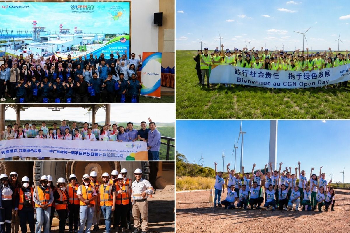 CGN Hosts Simultaneous Open Day Across Five Countries to Promote Green Energy Education and Cultural Exchange