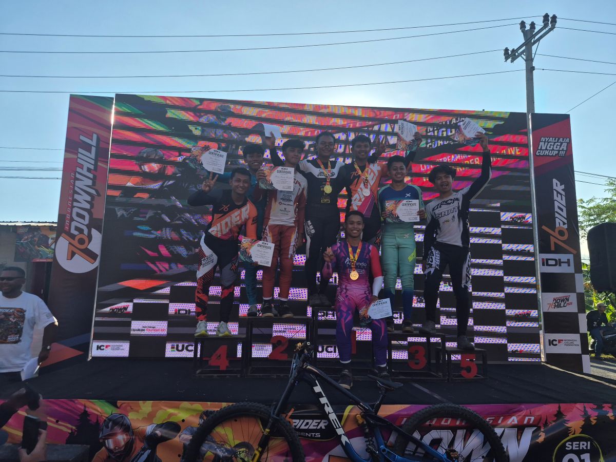 76 Indonesian Downhill 2026 Final in Bantul: Andy Prayoga and Milatul Khaqimah Crowned Elite Class Champions