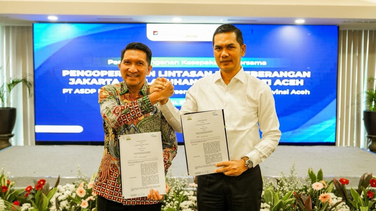 ASDP and Aceh Provincial Government Strengthen Western Indonesia's Strategic Logistics Corridor, Targeting Jakarta-Malahayati Route