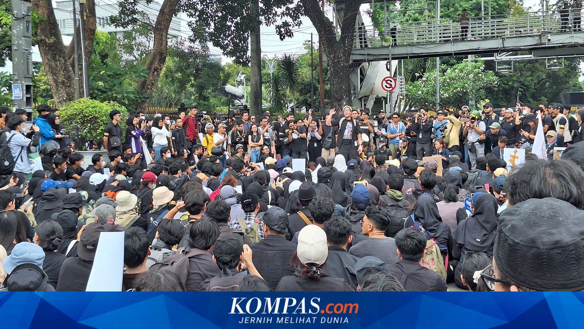Student Demonstration Today in Gambir, Central Jakarta: Traffic Alerts Issued