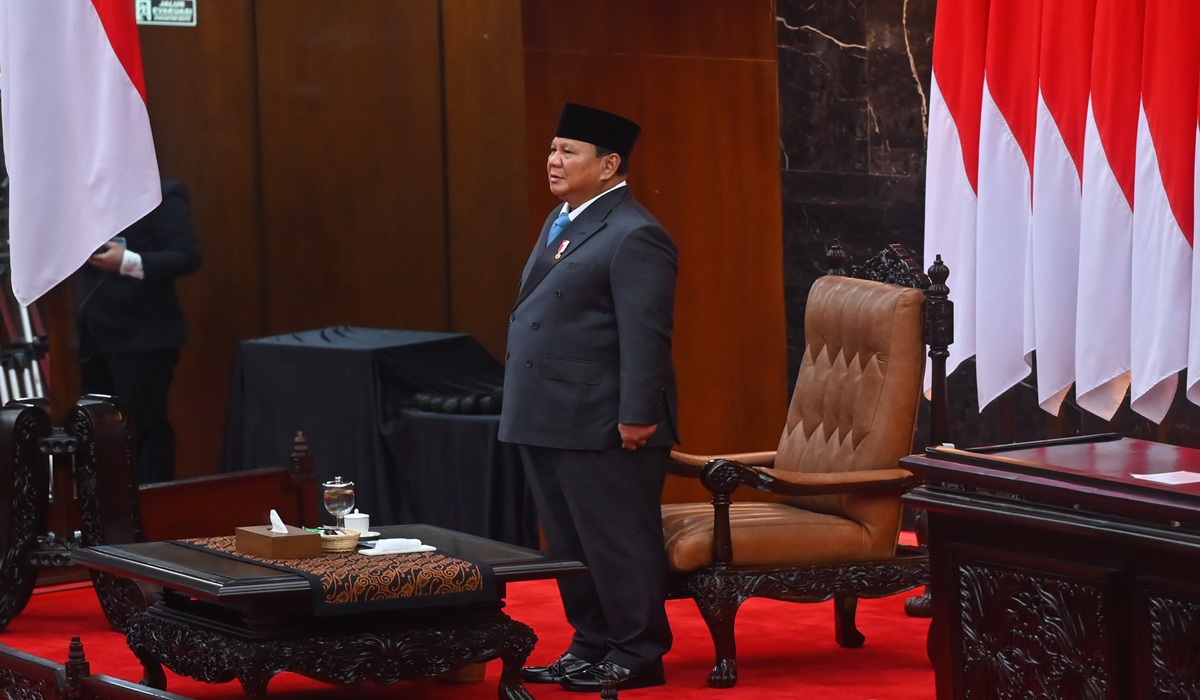 Prabowo Briefs 1,000 Seskoad Officers in Bandung