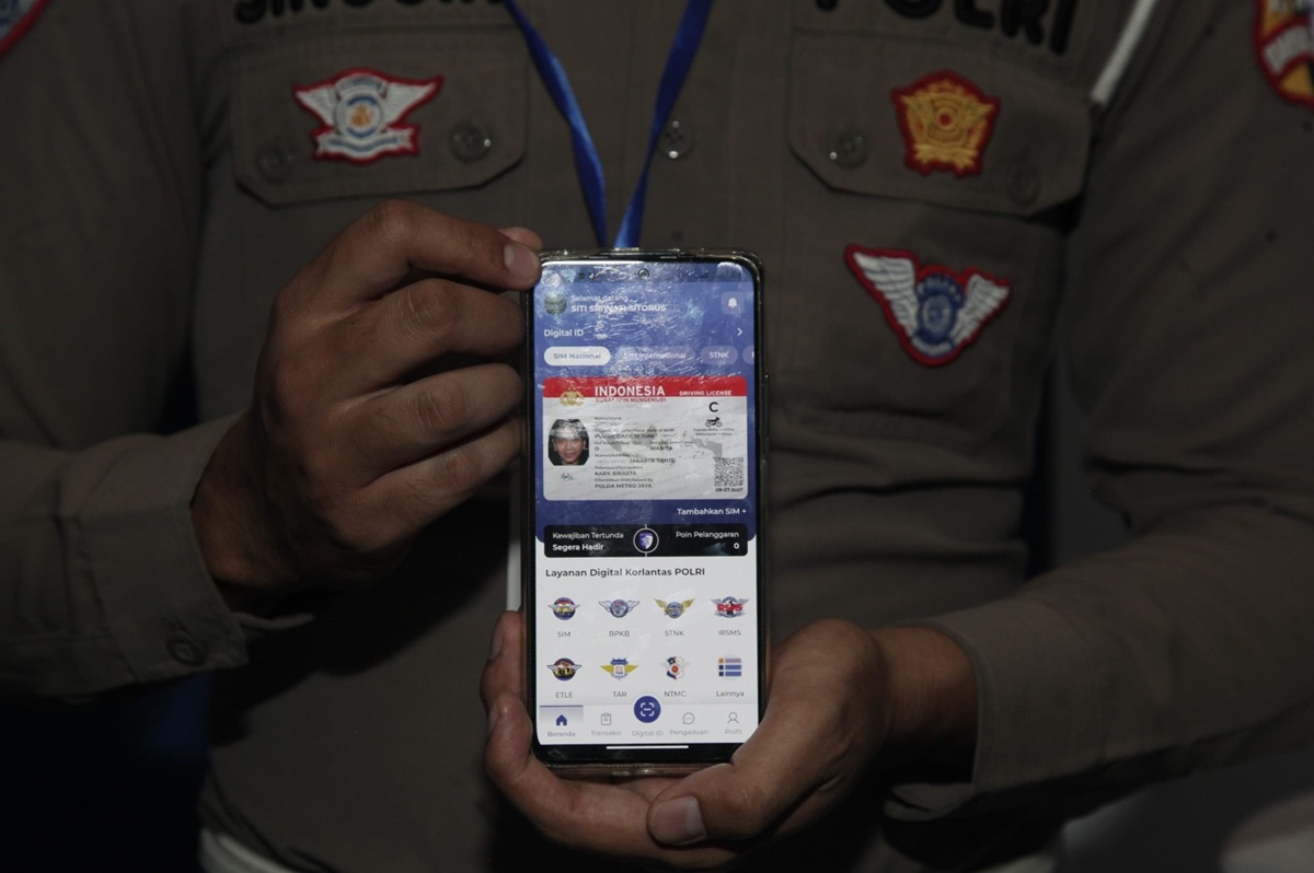 Korlantas Polri Launches Digital Driver's Licence, No Need for Physical Card
