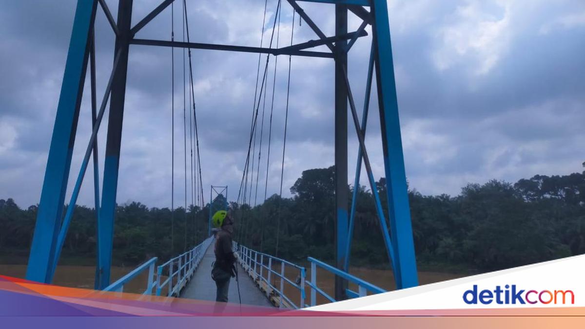 Polda Riau Completes Renovation of Iconic Pacu Jalur Bridge