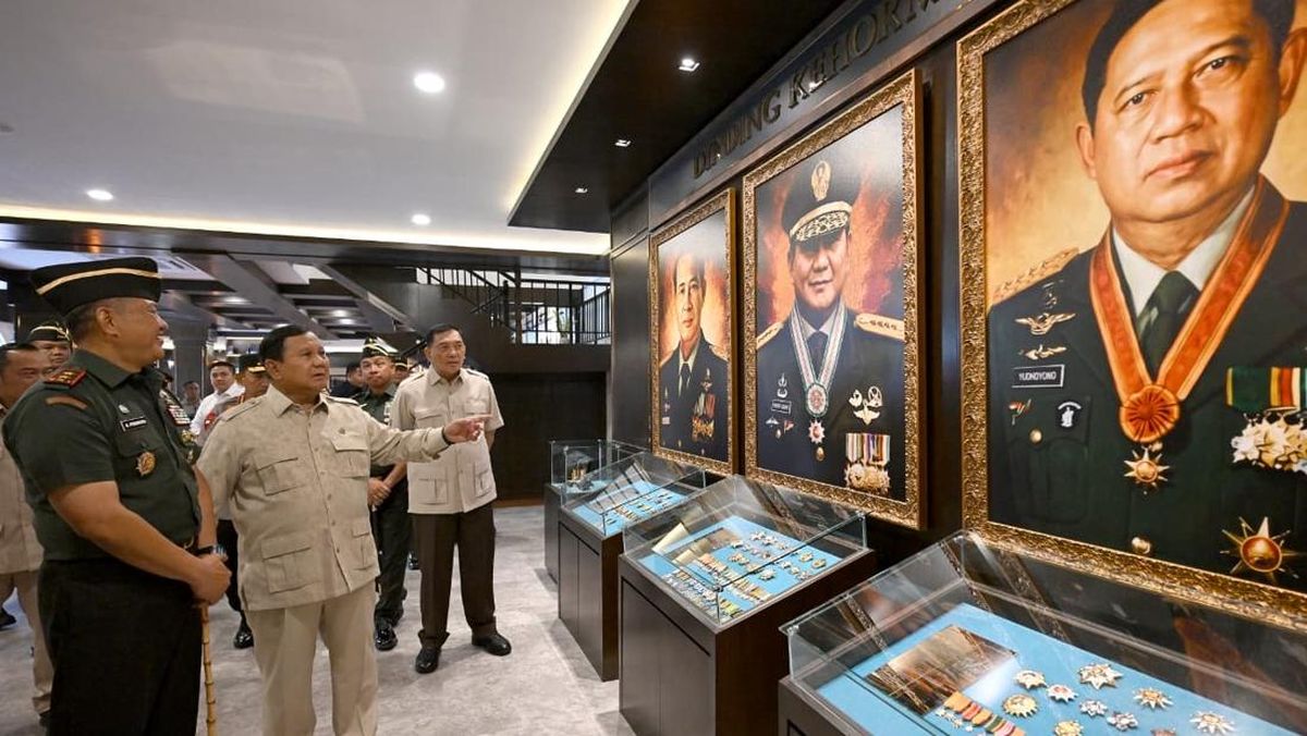 Prabowo Inaugurates Seskoad Museum in Bandung