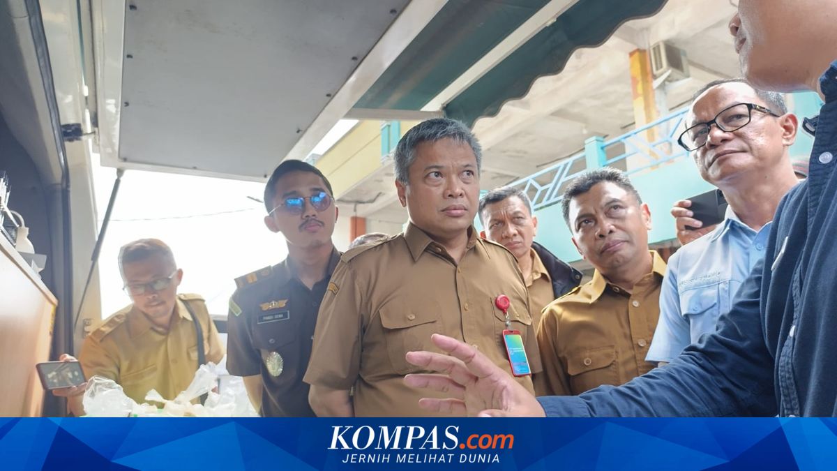 BPOM finds three food products containing formalin and textile dye at Serpong Market in Tangerang Selatan