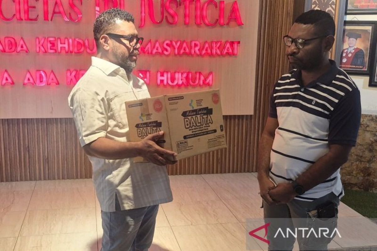 DPD RI distributes 500 nutritious meal packages for children under five in West Papua