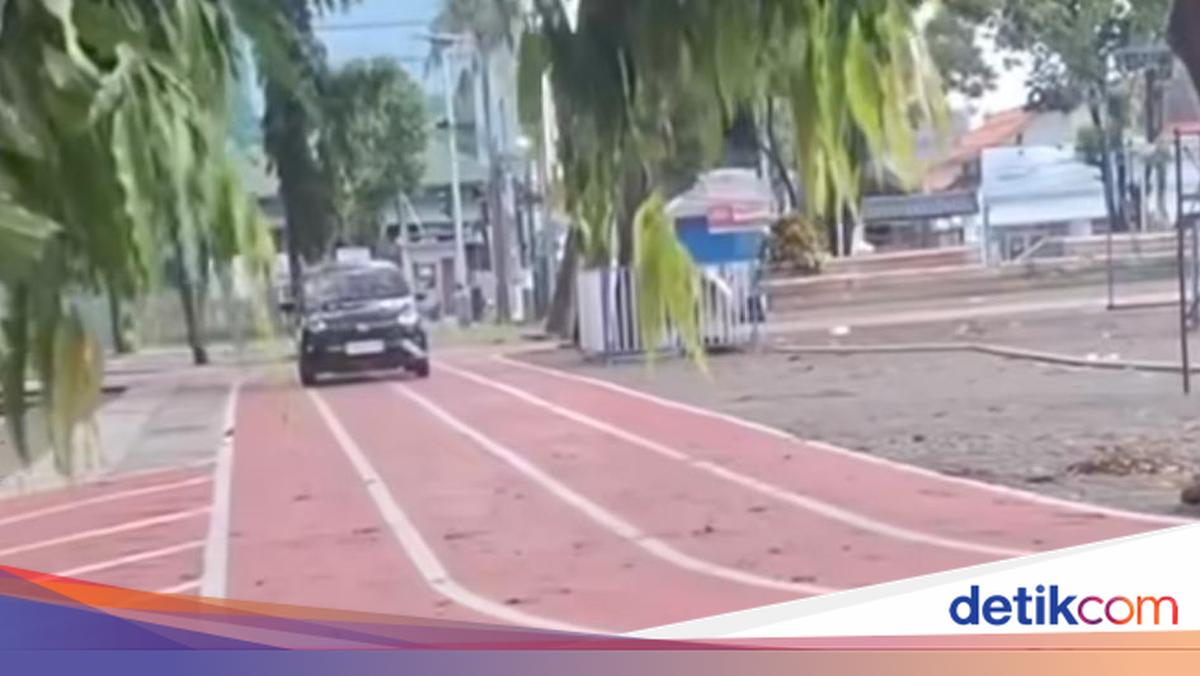 Viral Video Reveals Cars Using Bekasi City Square Jogging Track for Driving Practice