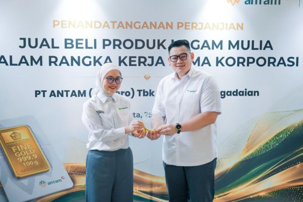 Pegadaian and ANTAM forge strategic partnership to strengthen national gold ecosystem