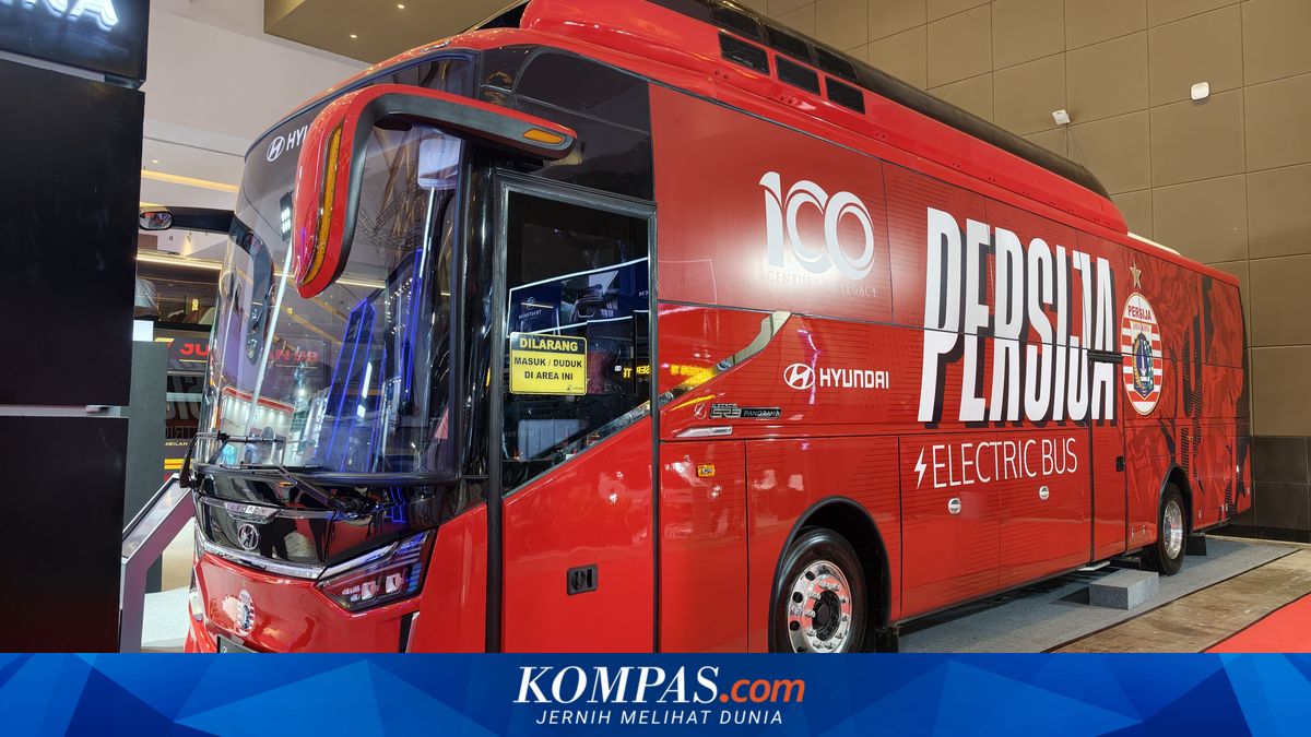 Persija Jakarta's Laksana-Hyundai Electric Bus Costs Billions of Rupiah