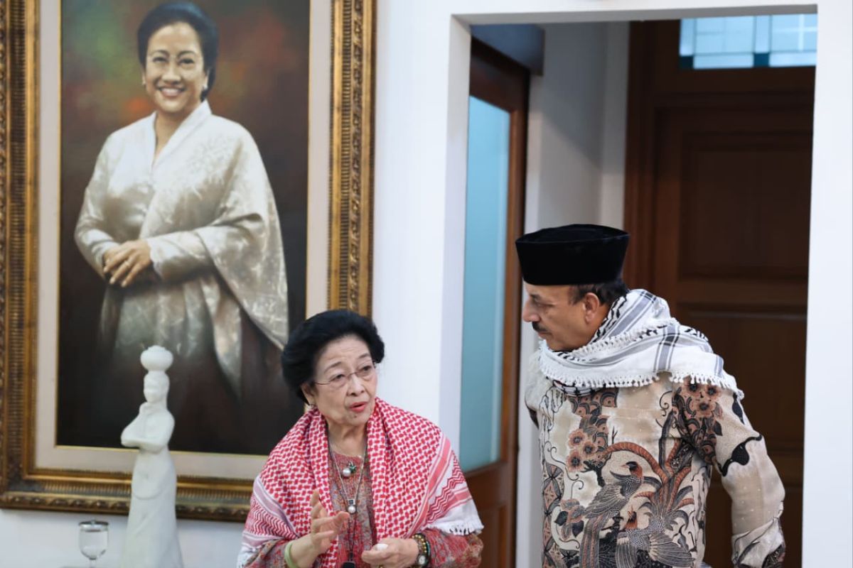 Palestinian Ambassador Applauds Megawati's Consistent Support for Palestine