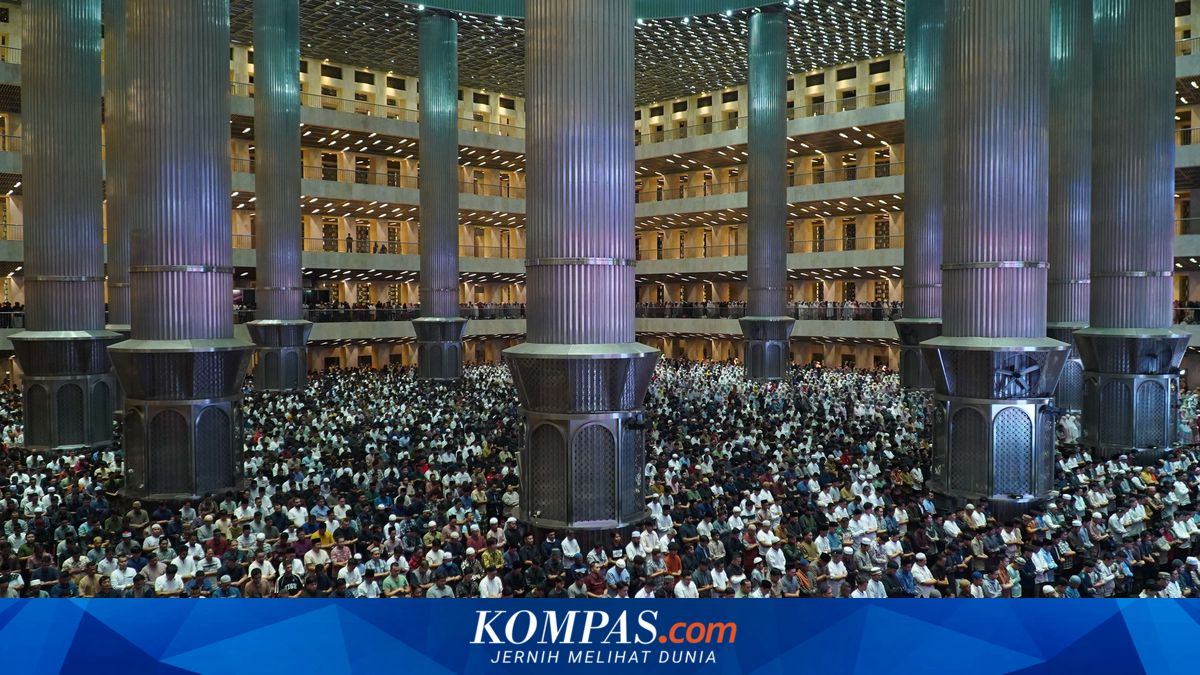 Seven Parking Areas for Eid al-Adha Worshippers at Jakarta's Istiqlal Mosque