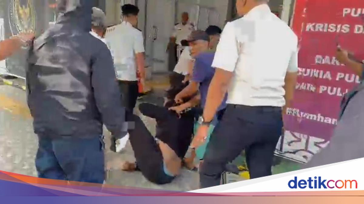 Protest at Sungguminasa Prison in Gowa causes damage, eight provocateurs arrested