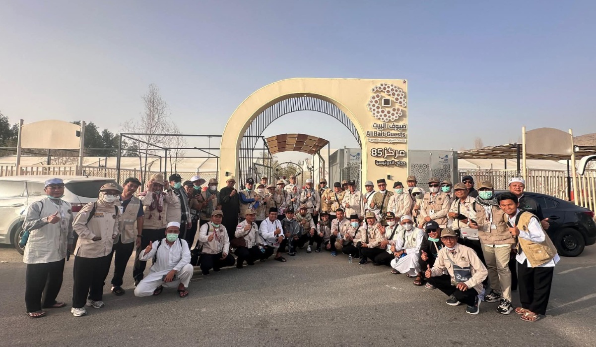 88 Padang Panjang Hajj Pilgrims Commence Peak Rituals at Arafah, Muzdalifah, and Mina