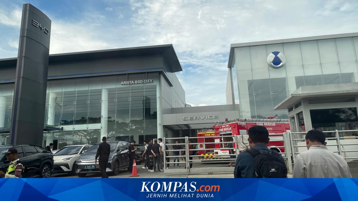 BYD Showroom in BSD City Fire Originates from Storage Area