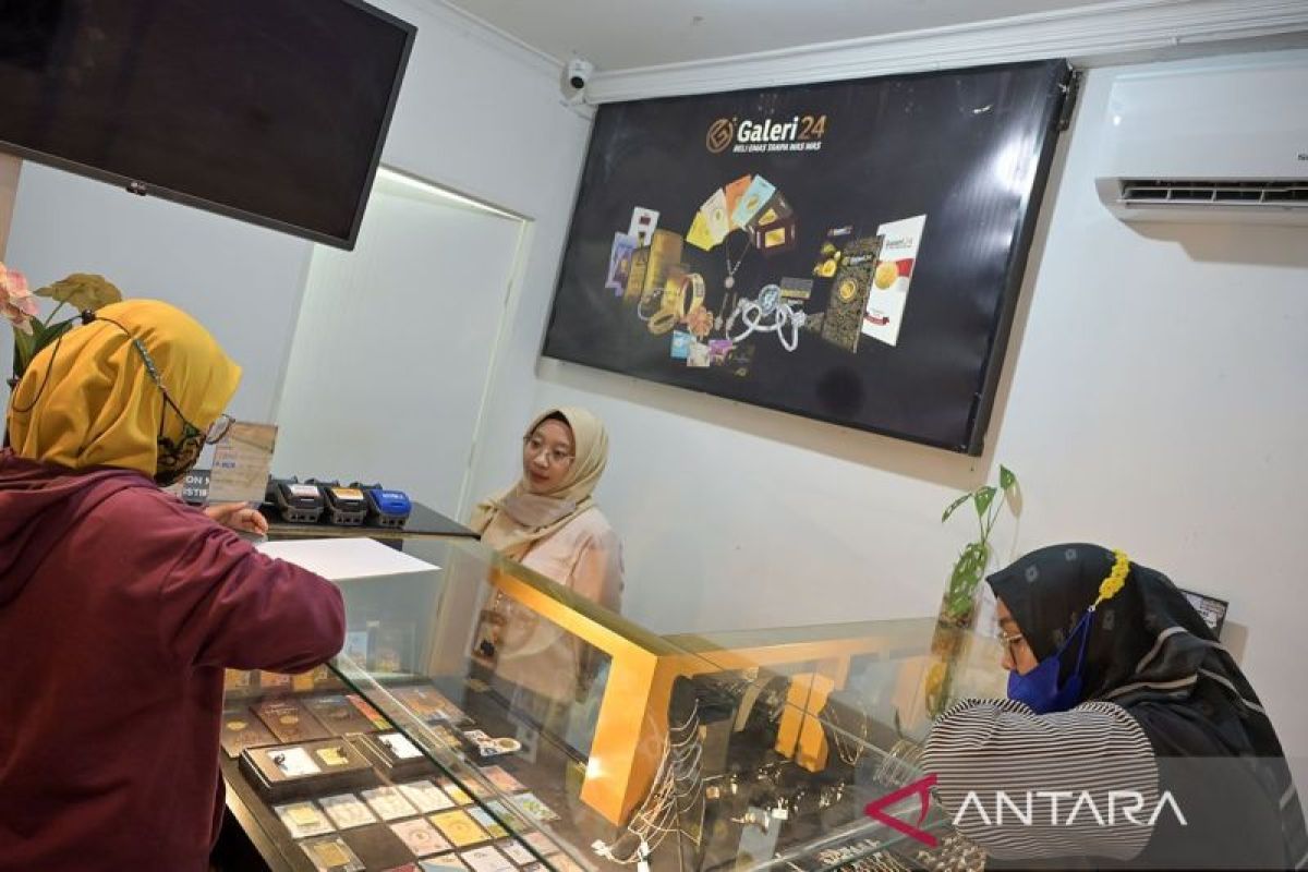 Pegadaian gold prices rise across all brands this morning