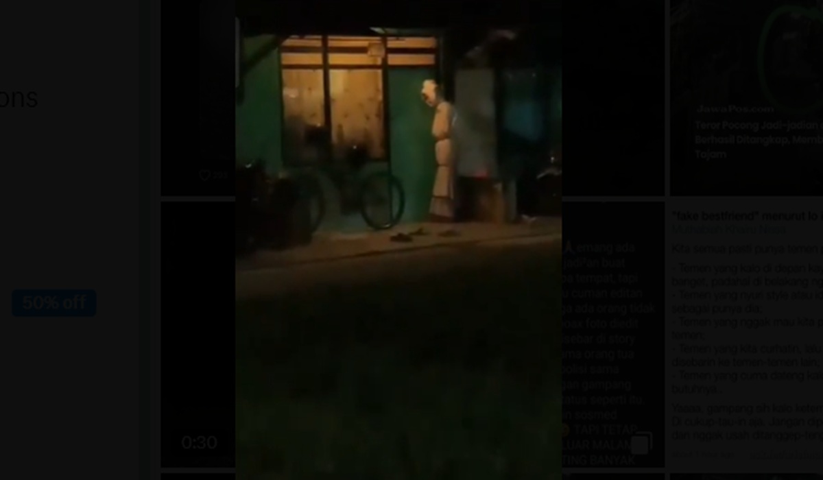 Brebes Police Declare 'Pocong Terror' Hoax as AI Manipulation