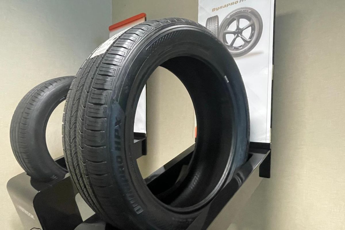 Why are tires more prone to wear and cracking in the dry season?