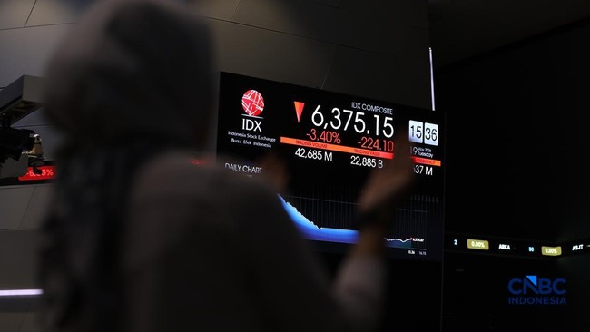 IHSG Slumps Over 1% Ahead of Eid al-Adha Holiday