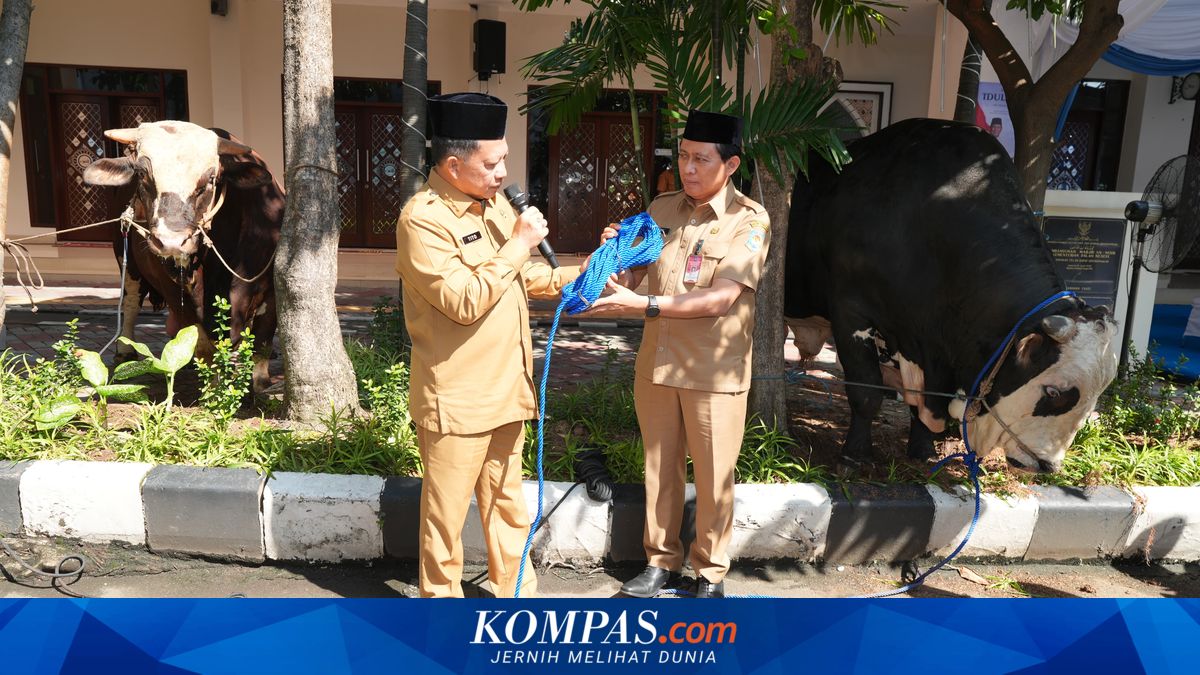 Home Affairs Minister Symbolically Hands Over Sacrificial Animals for Idul Adha 1447 H