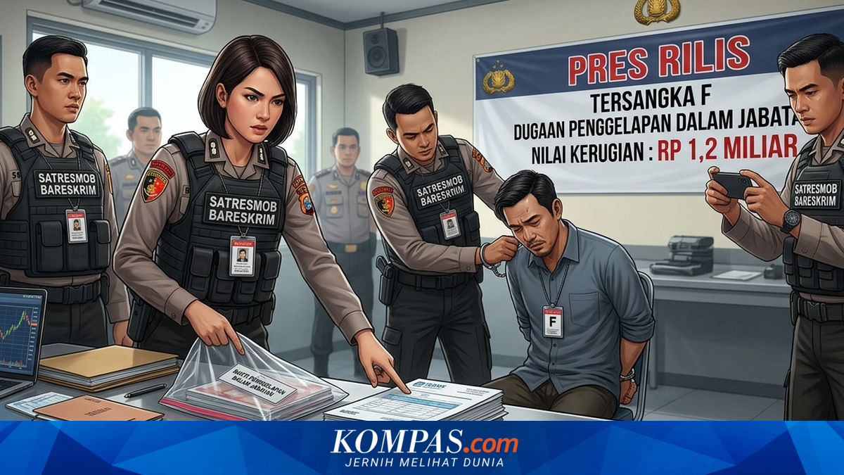 Bareskrim arrests suspect in Rp1.2 billion embezzlement case in West Jakarta